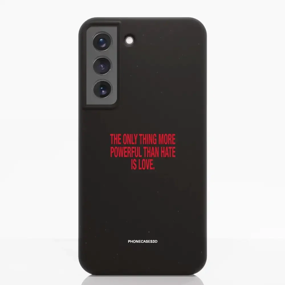 PC3D Compostable Phone Case Design Red Statement - Image 36