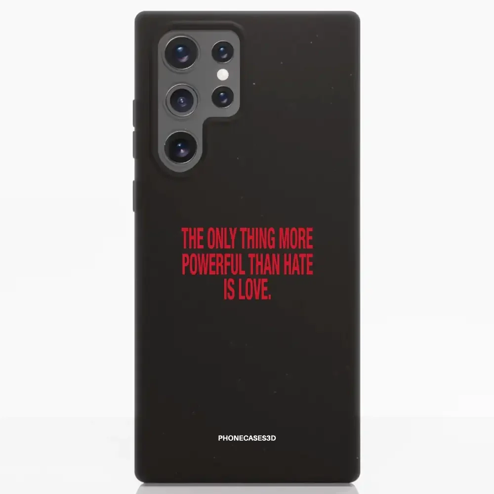 PC3D Compostable Phone Case Design Red Statement - Image 38