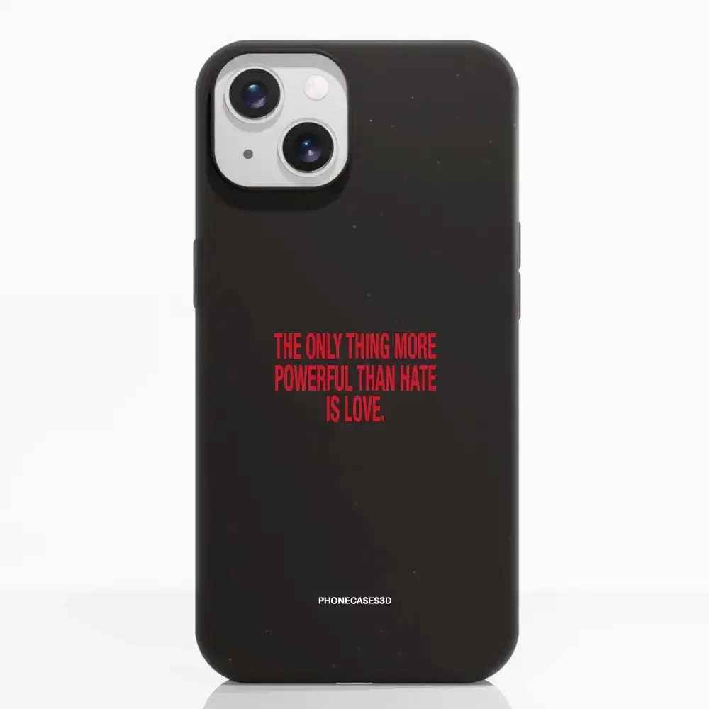 PC3D Compostable Phone Case Design Red Statement - Image 6