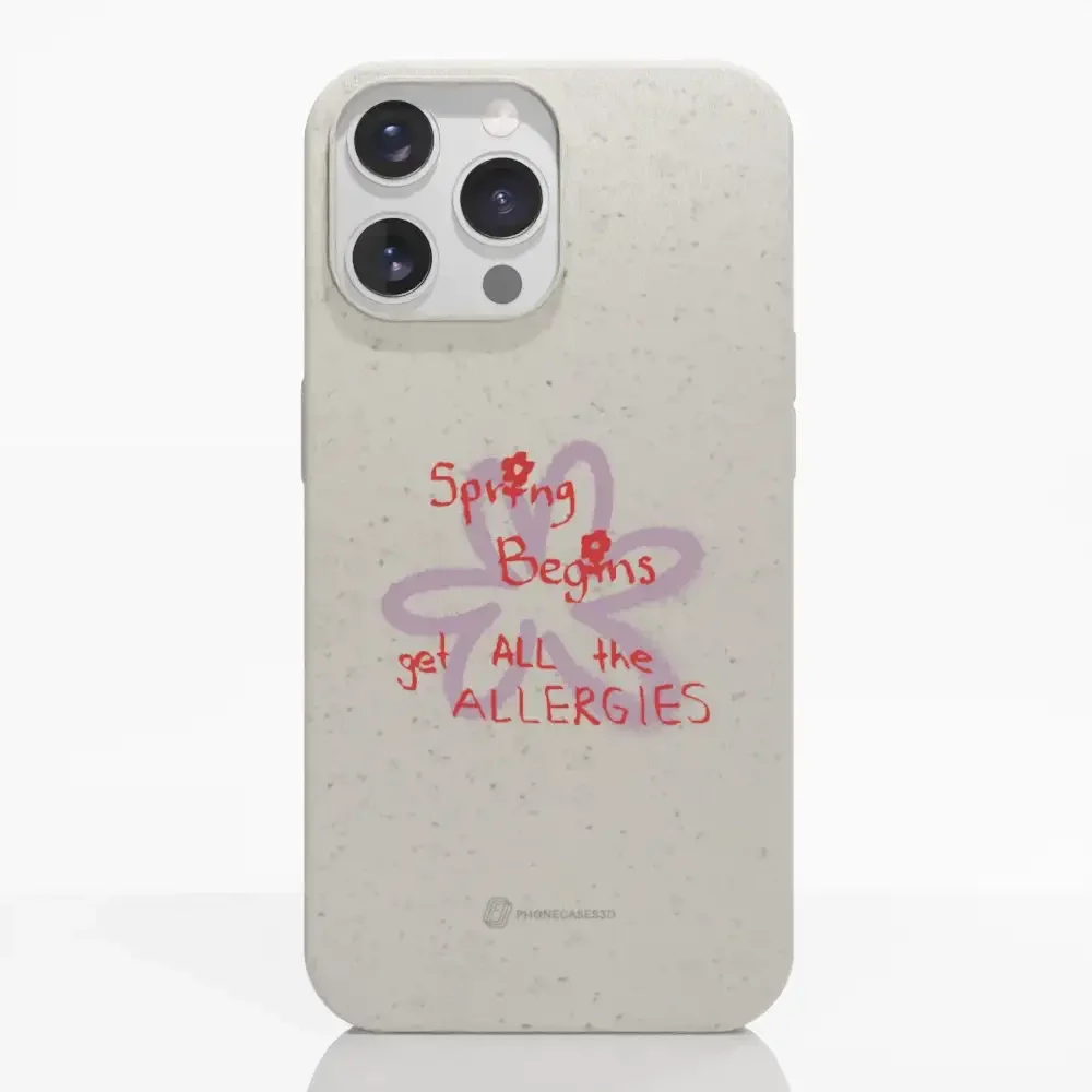 PC3D Compostable Phone Case Design Spring Allergies - Image 12
