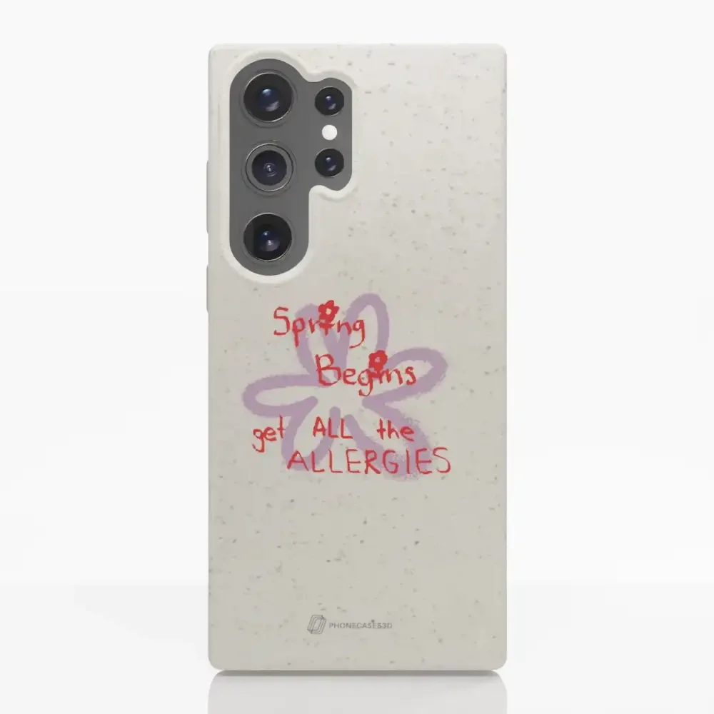 PC3D Compostable Phone Case Design Spring Allergies - Image 32