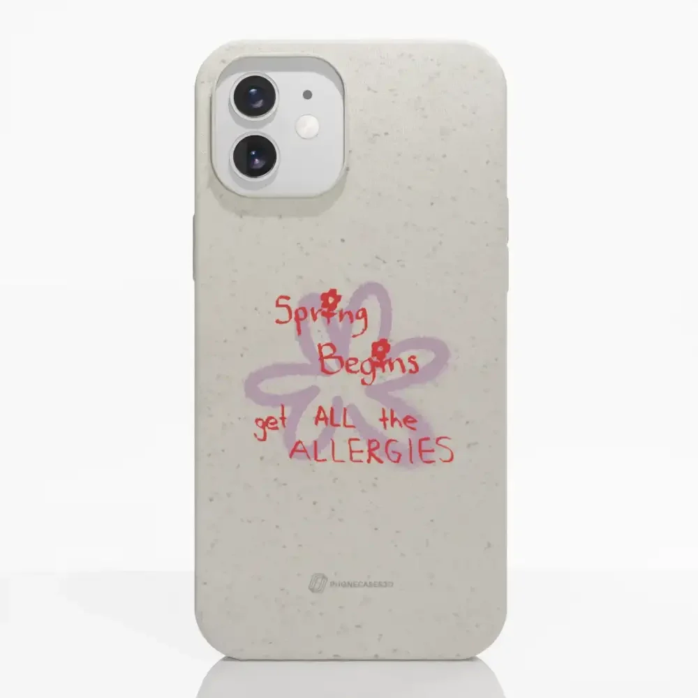 PC3D Compostable Phone Case Design Spring Allergies - Image 4