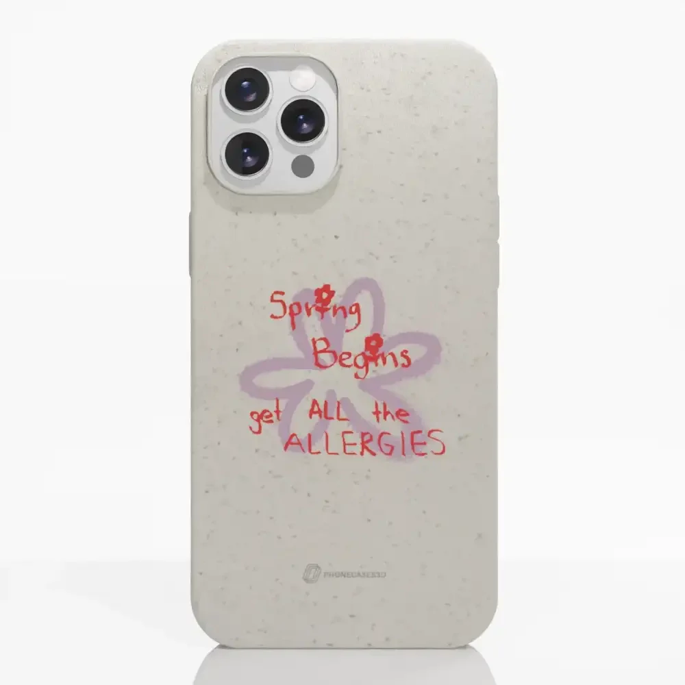 PC3D Compostable Phone Case Design Spring Allergies - Image 5