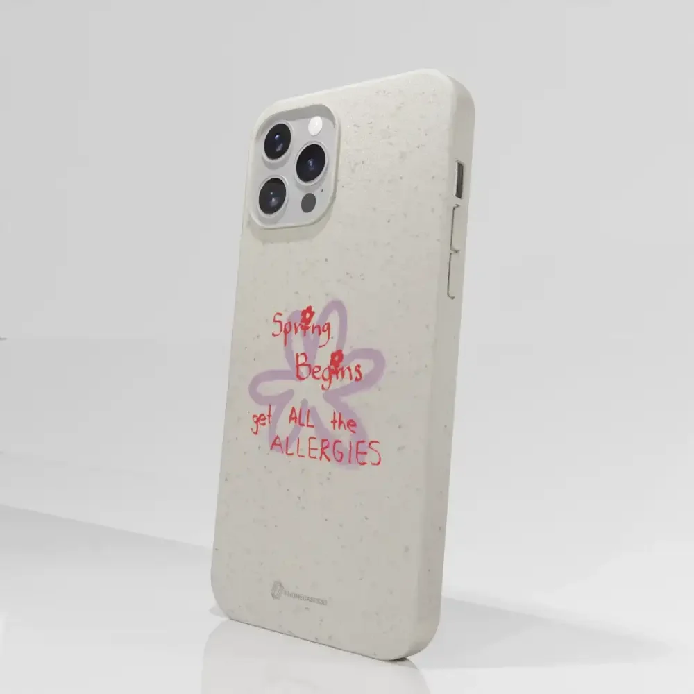 PC3D Compostable Phone Case Design Spring Allergies - Image 50