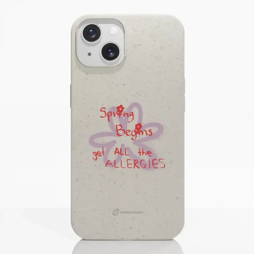 PC3D Compostable Phone Case Design Spring Allergies - Image 7