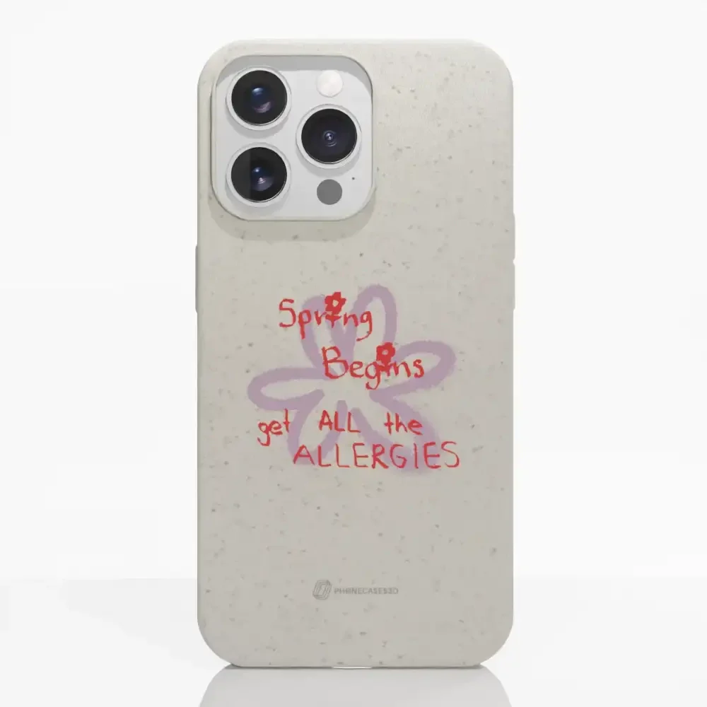 PC3D Compostable Phone Case Design Spring Allergies - Image 8