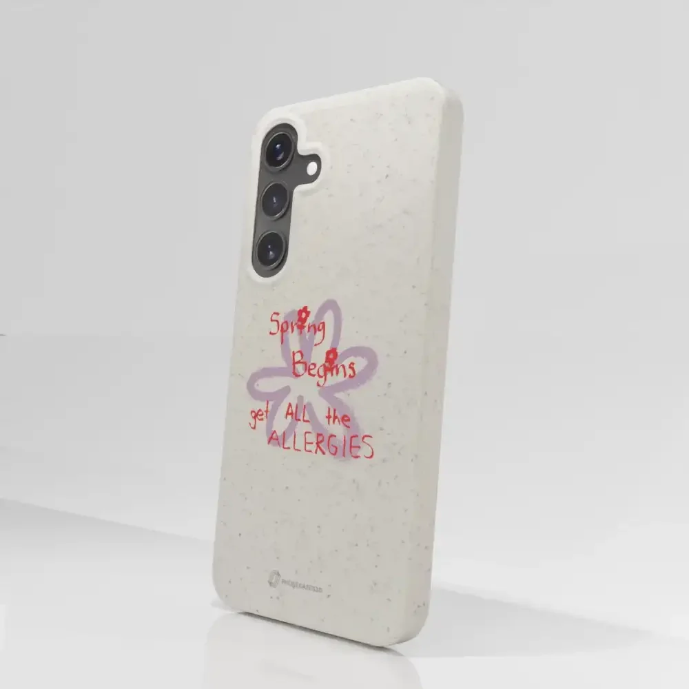 PC3D Compostable Phone Case Design Spring Allergies - Image 80