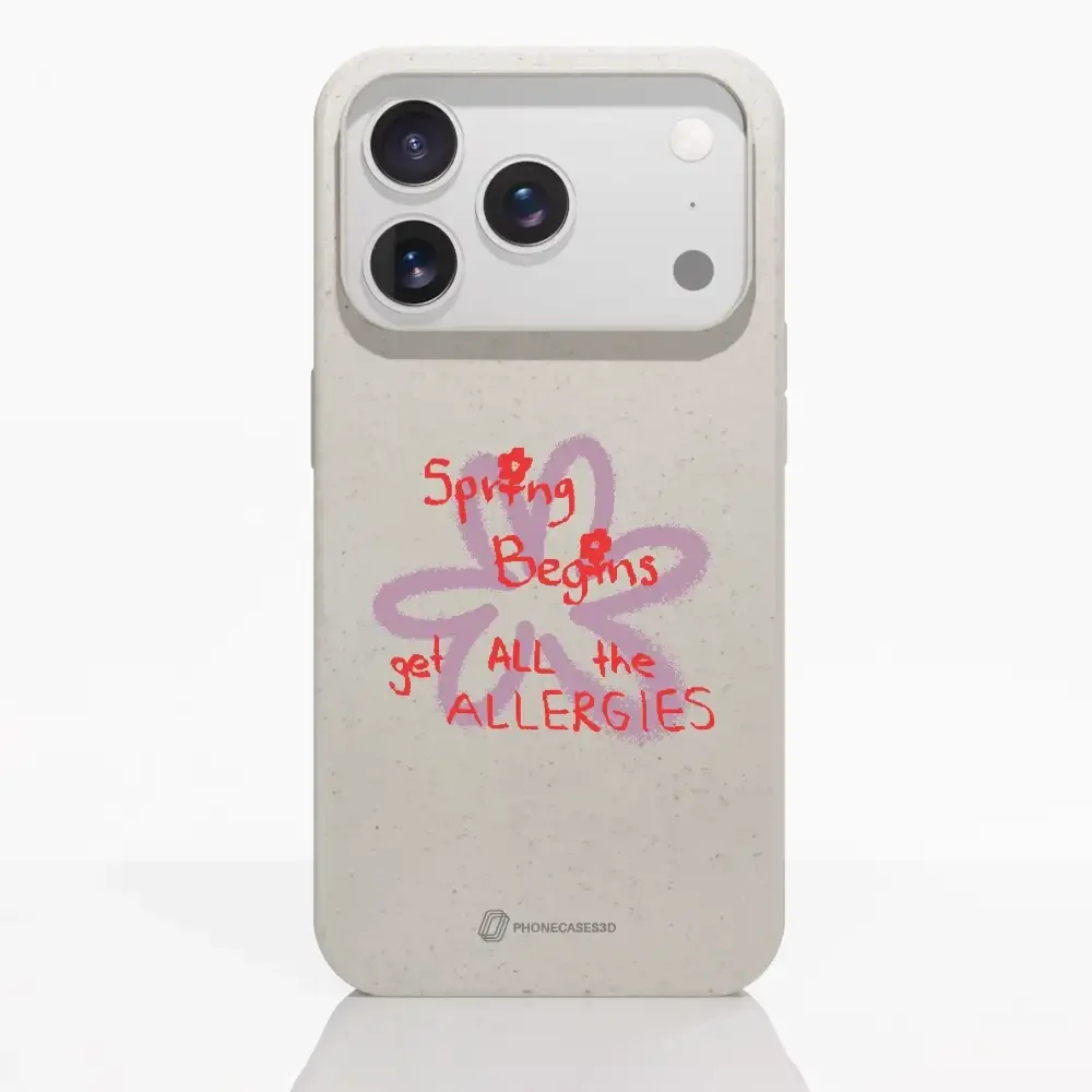 PC3D Compostable Phone Case Design Spring Allergies - Image 84