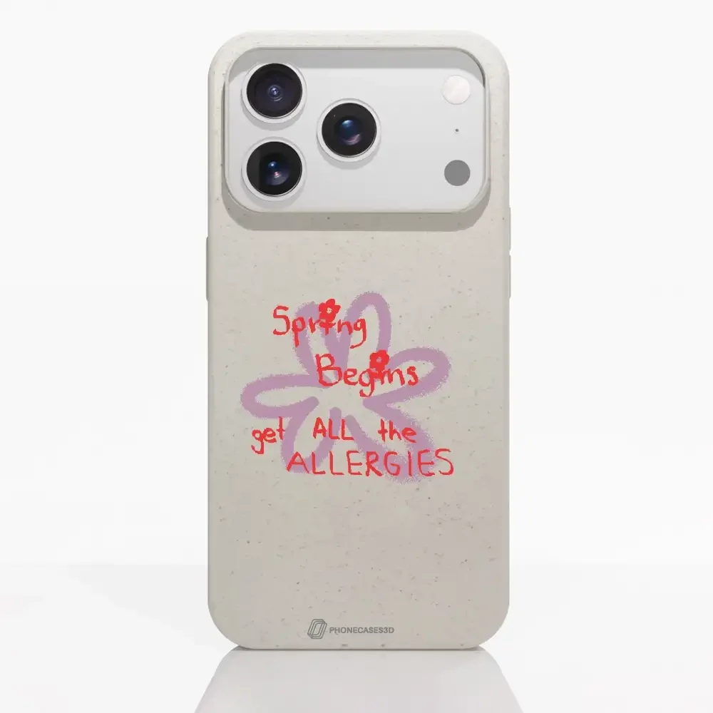 PC3D Compostable Phone Case Design Spring Allergies - Image 85