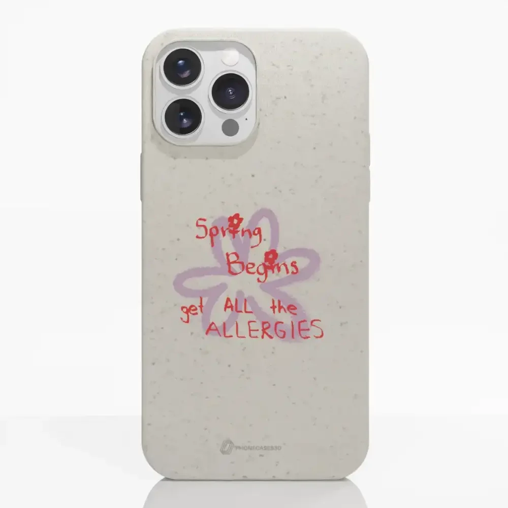 PC3D Compostable Phone Case Design Spring Allergies - Image 9
