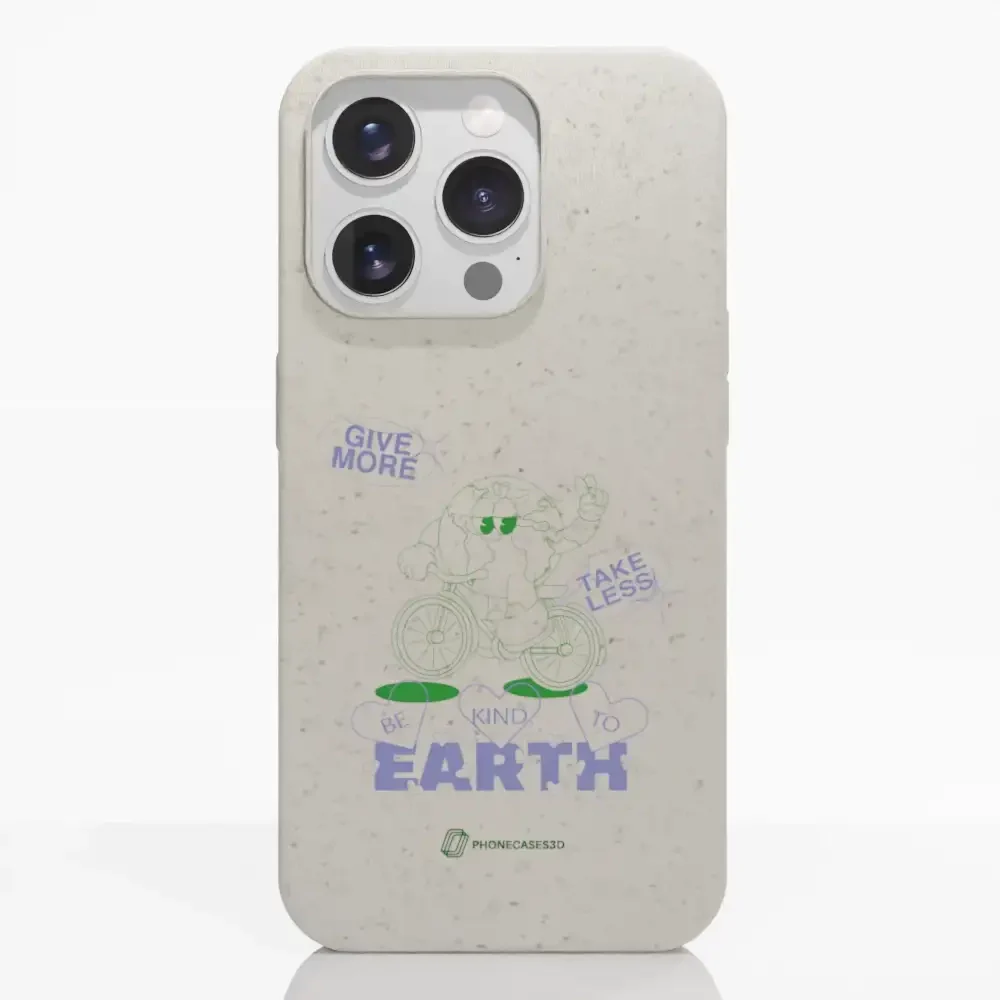 PC3D Compostable Phone Case Earth on a Bicycle - Image 16