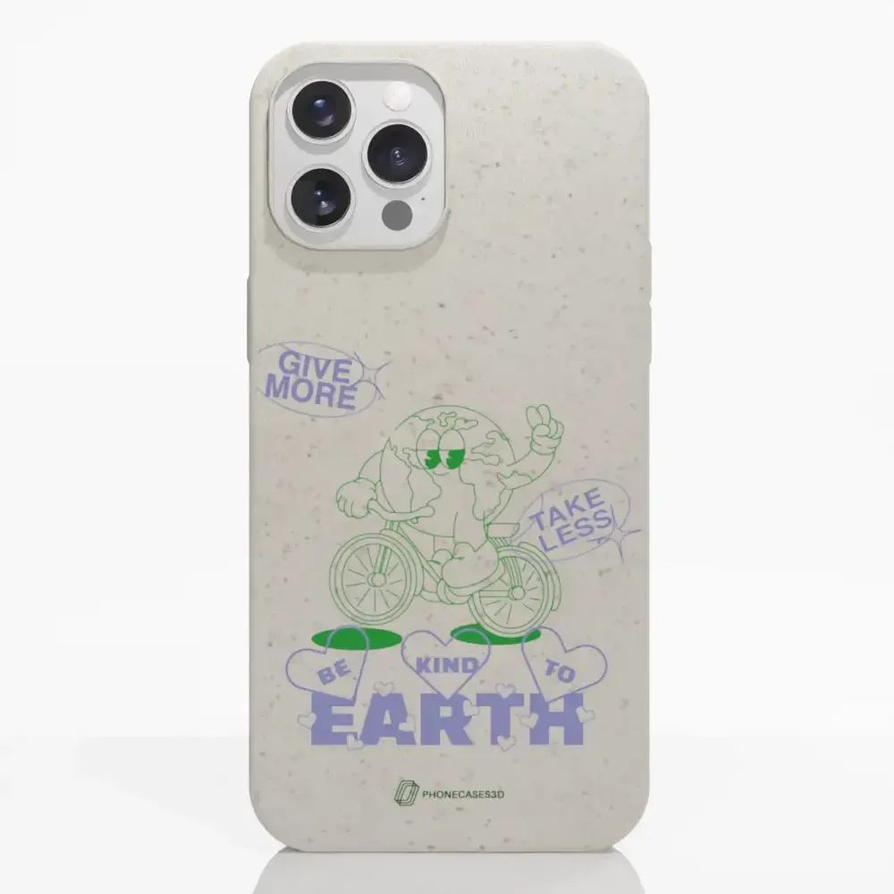 PC3D Compostable Phone Case Earth on a Bicycle - Image 6