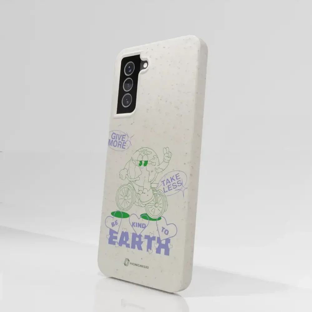 PC3D Compostable Phone Case Earth on a Bicycle - Image 68