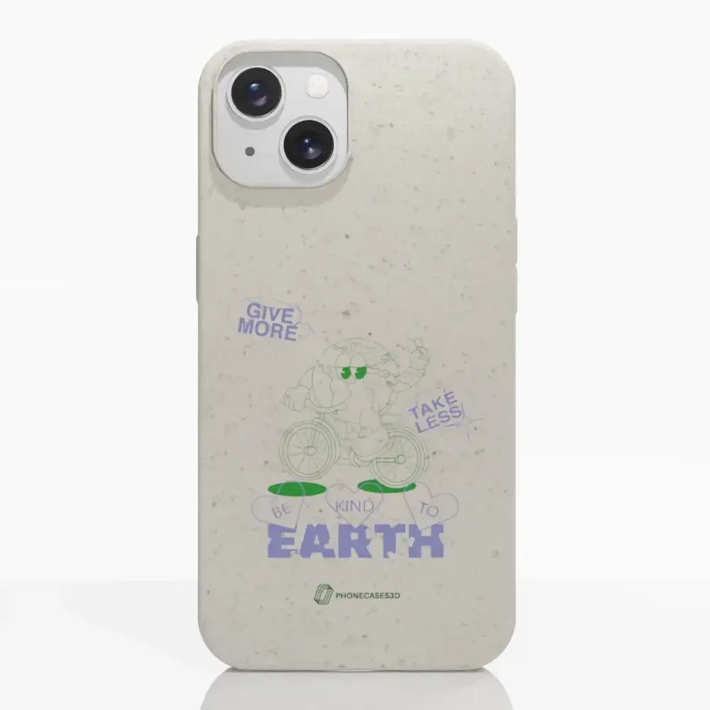 PC3D Compostable Phone Case Earth on a Bicycle - Image 7