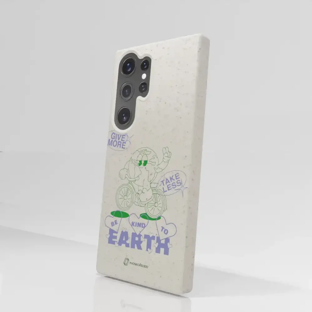 PC3D Compostable Phone Case Earth on a Bicycle - Image 75