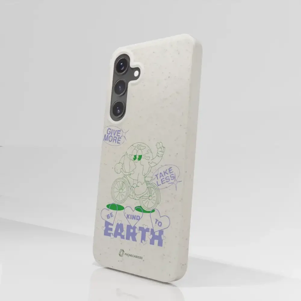 PC3D Compostable Phone Case Earth on a Bicycle - Image 77