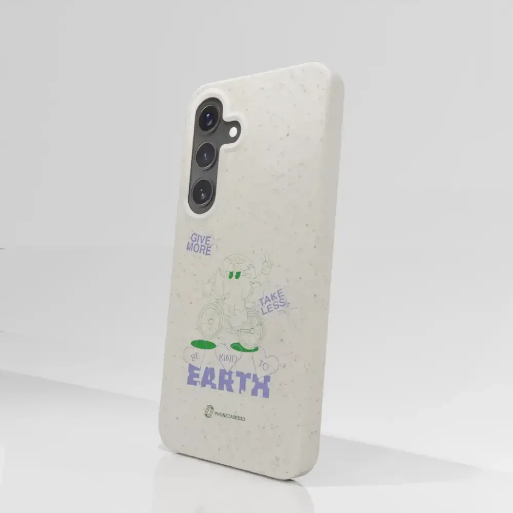 PC3D Compostable Phone Case Earth on a Bicycle - Image 79