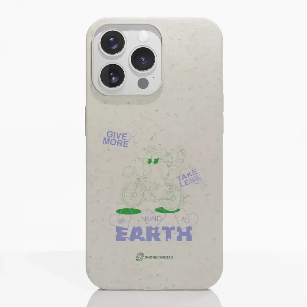PC3D Compostable Phone Case Earth on a Bicycle - Image 8