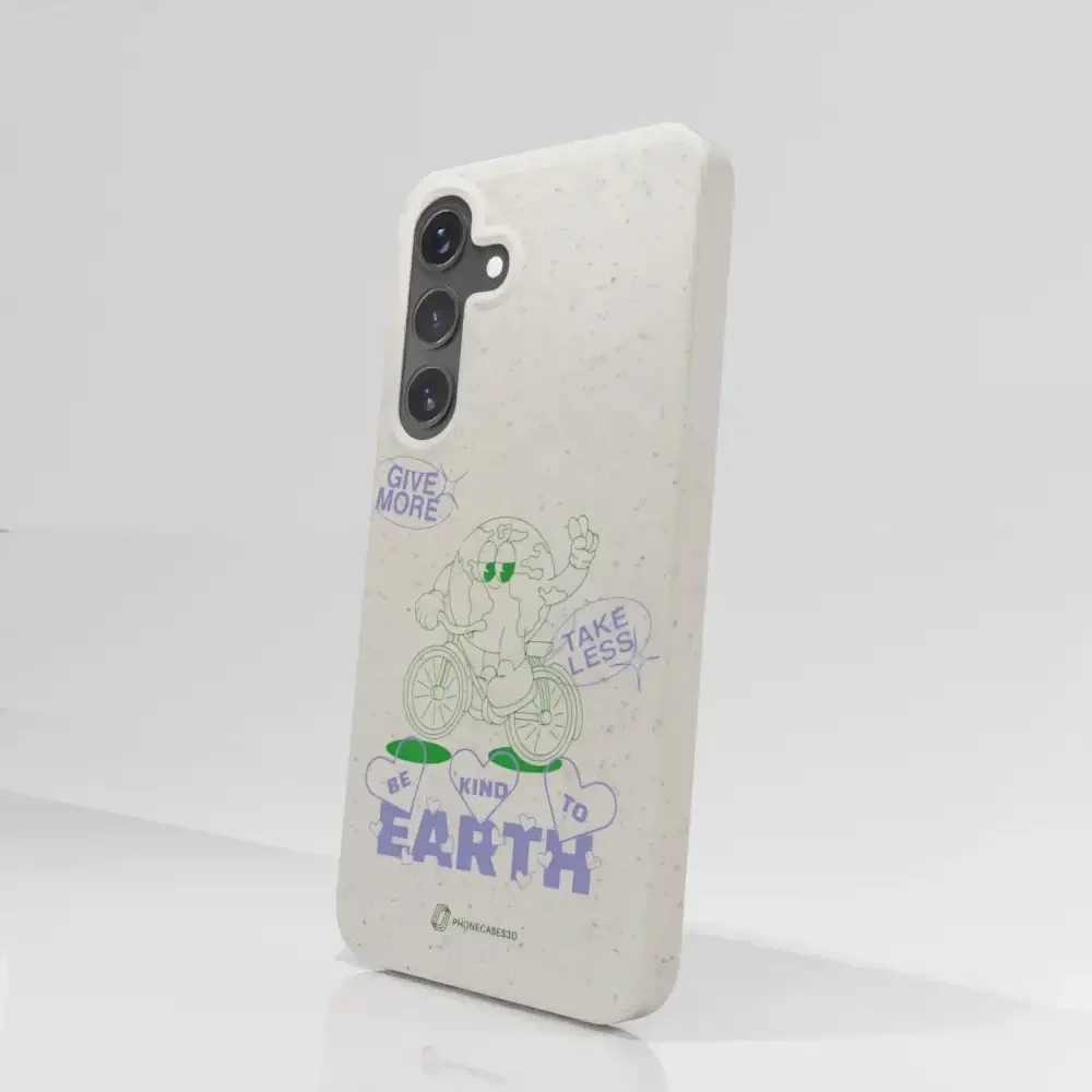 PC3D Compostable Phone Case Earth on a Bicycle - Image 80