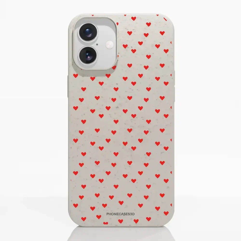 PC3D Compostable Phone Case Heart Pattern - Image 20