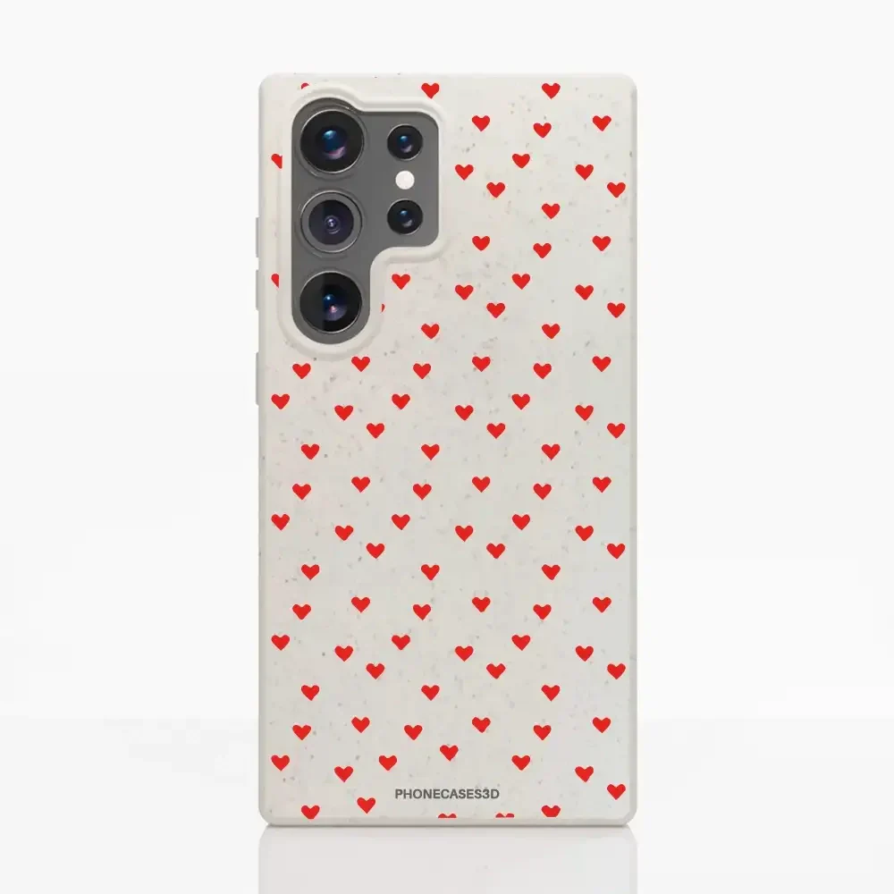 PC3D Compostable Phone Case Heart Pattern - Image 42