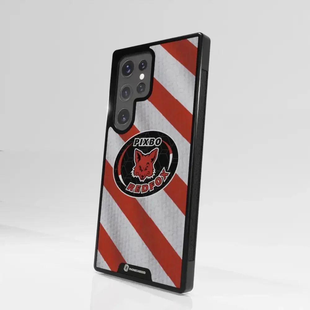 Pixbo Official 3D Phone Case Design Red Stripes - Image 109