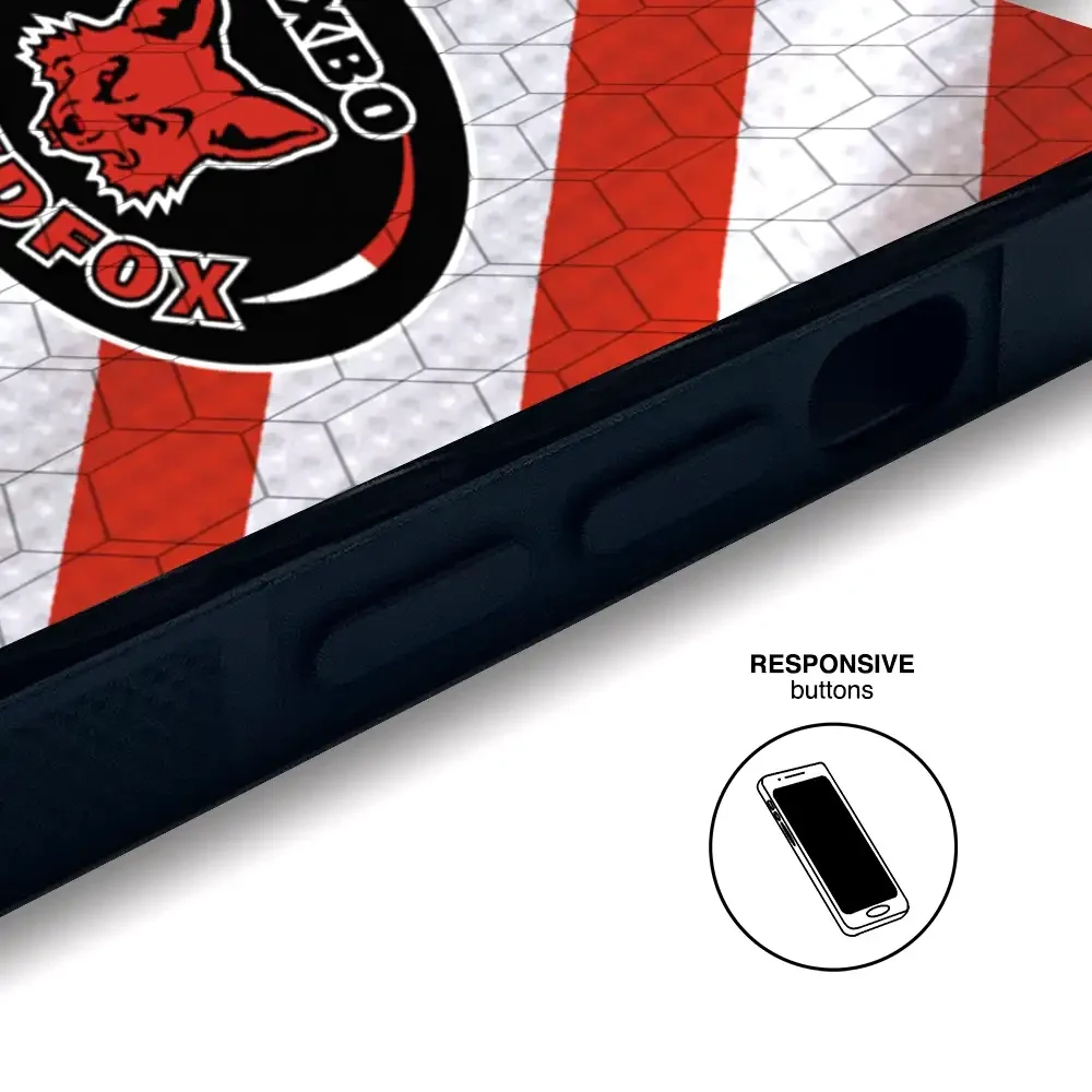 Pixbo Official 3D Phone Case Design Red Stripes - Image 111