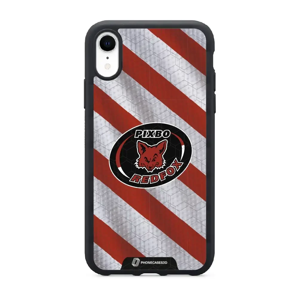 Pixbo Official 3D Phone Case Design Red Stripes - Image 36