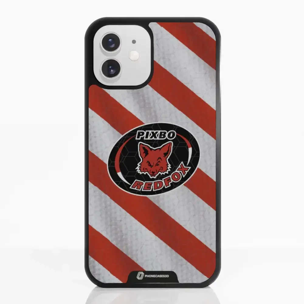 Pixbo Official 3D Phone Case Design Red Stripes - Image 4