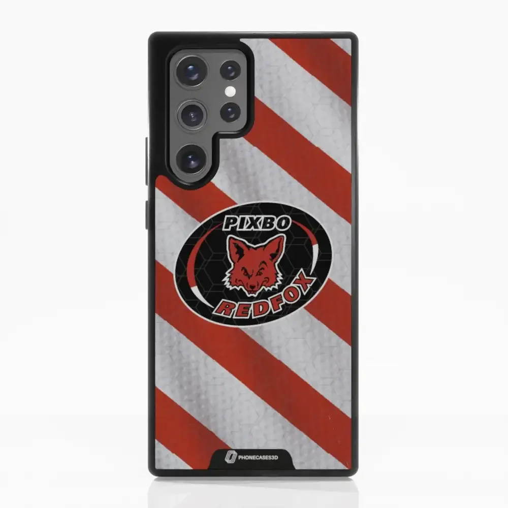 Pixbo Official 3D Phone Case Design Red Stripes - Image 57