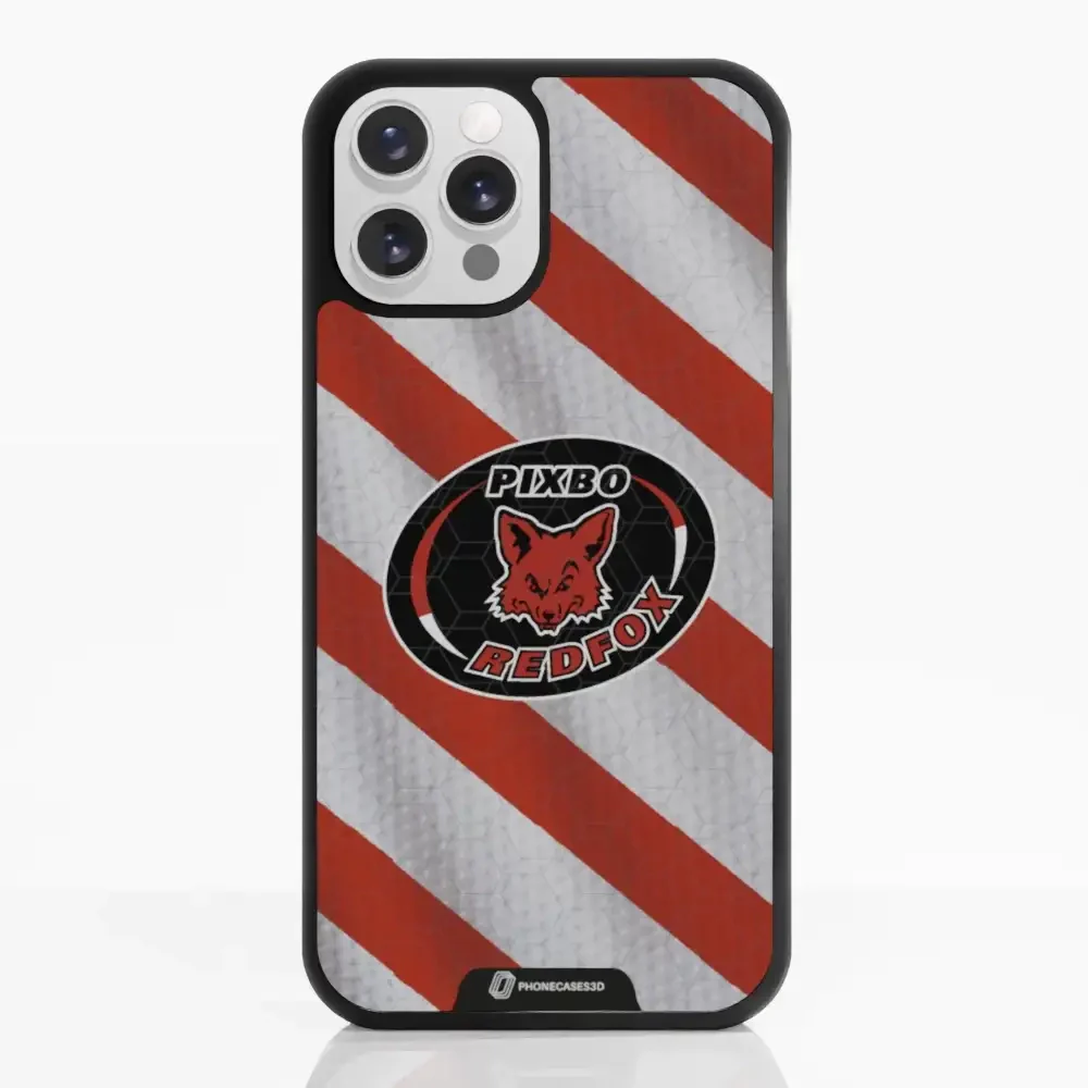 Pixbo Official 3D Phone Case Design Red Stripes - Image 6