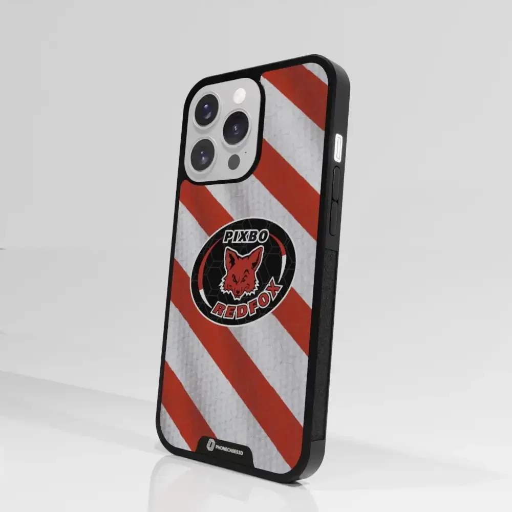 Pixbo Official 3D Phone Case Design Red Stripes - Image 80
