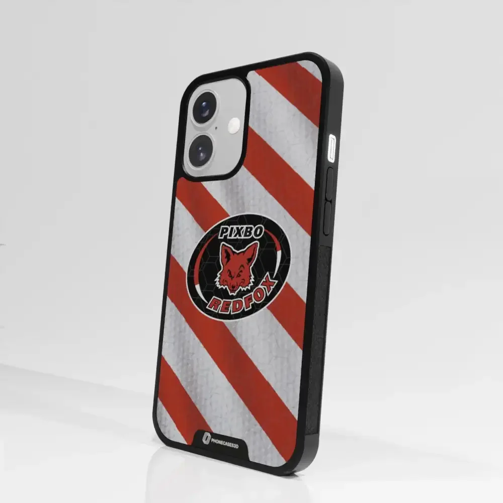 Pixbo Official 3D Phone Case Design Red Stripes - Image 90