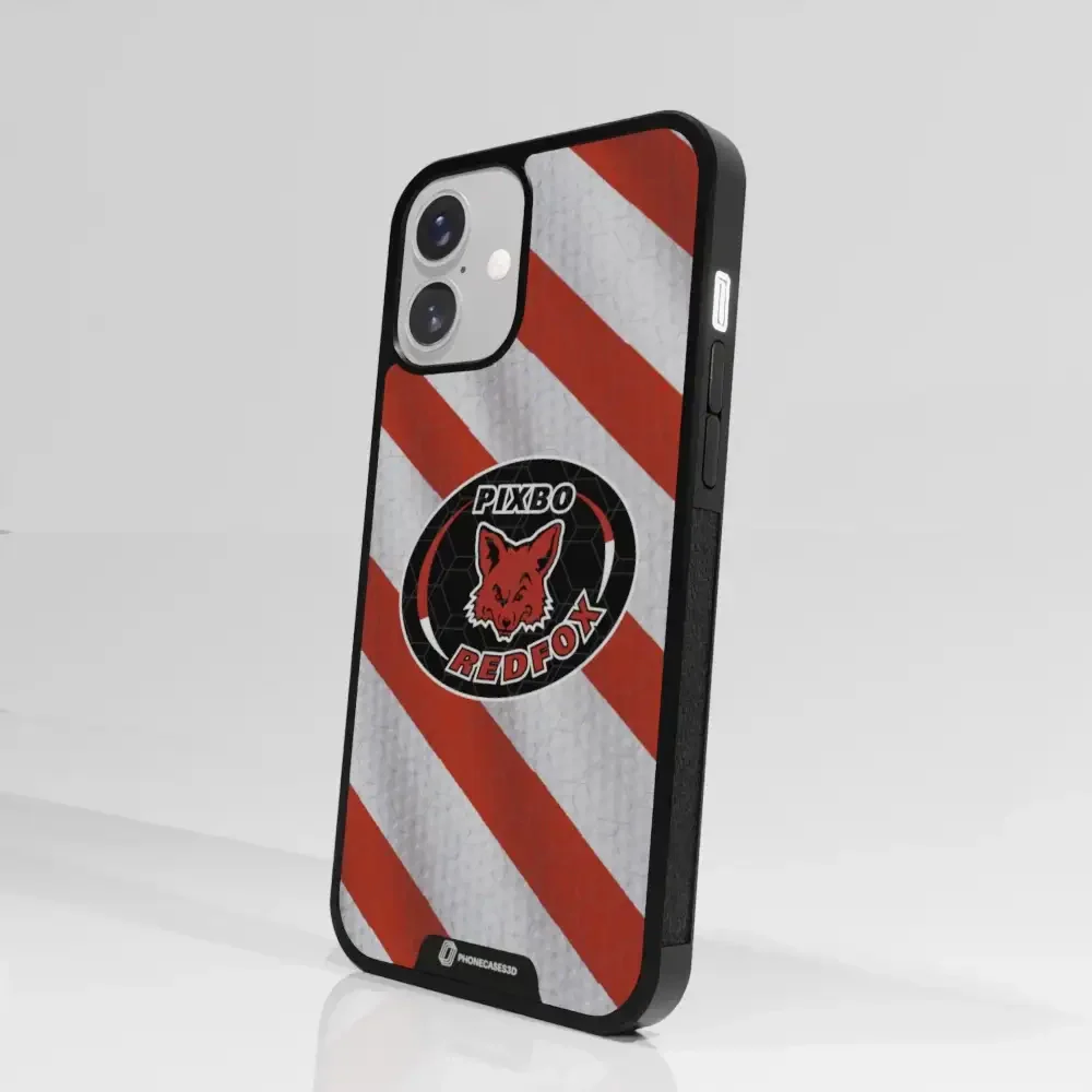 Pixbo Official 3D Phone Case Design Red Stripes - Image 92