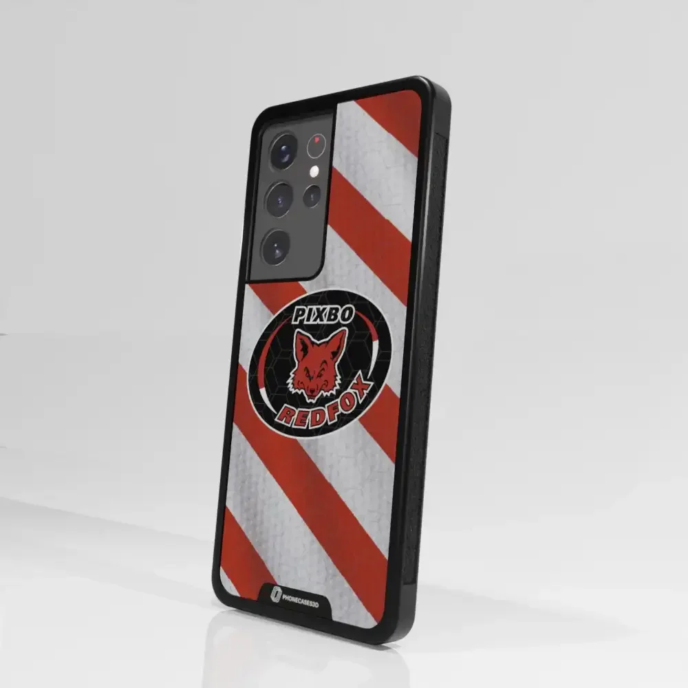 Pixbo Official 3D Phone Case Design Red Stripes - Image 97