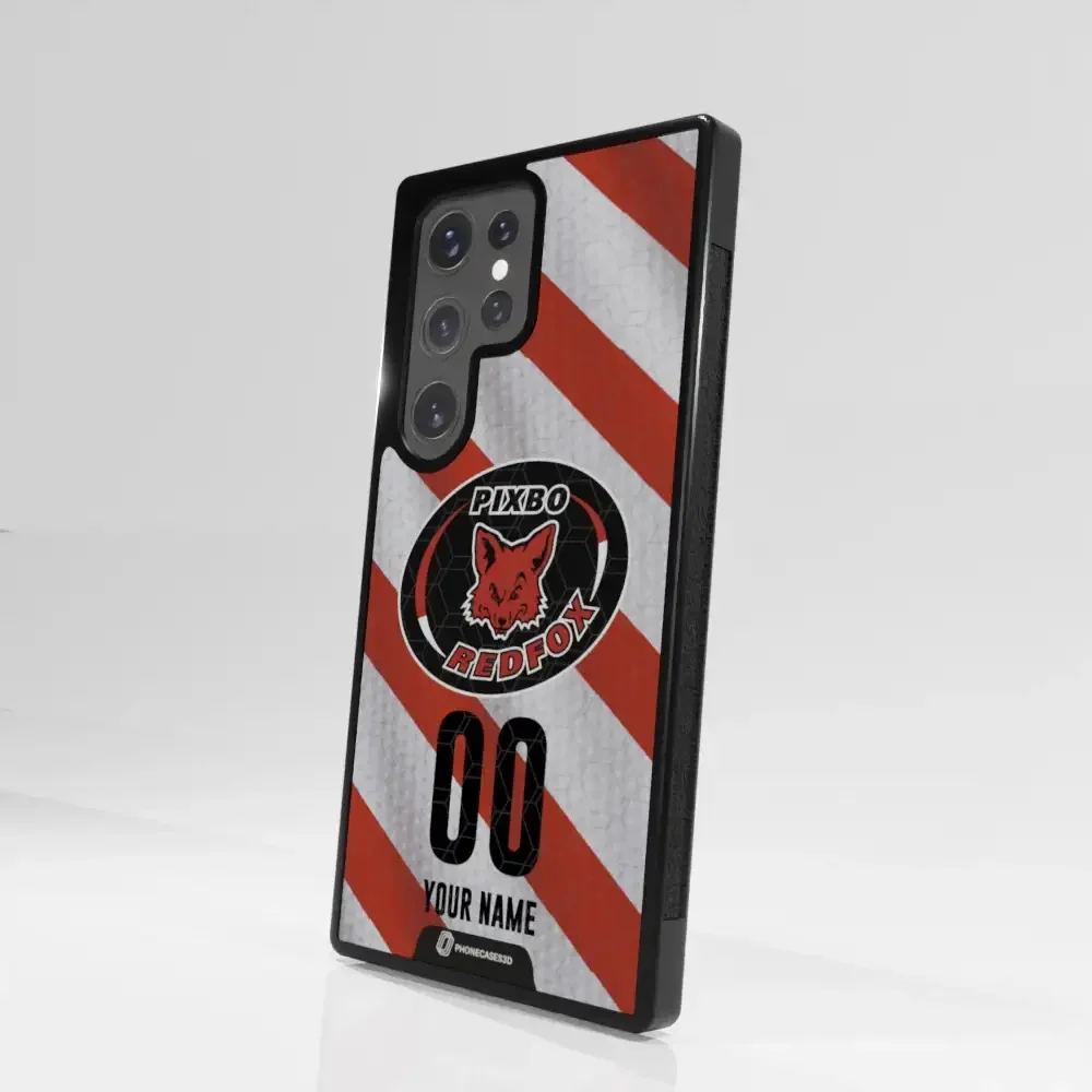 Pixbo Official 3D Phone Case Design Red Stripes - Image 109