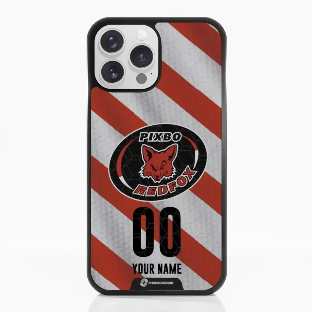 Pixbo Official 3D Phone Case Design Red Stripes - Image 11