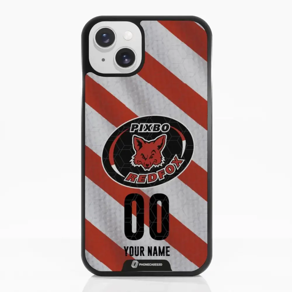 Pixbo Official 3D Phone Case Design Red Stripes - Image 13