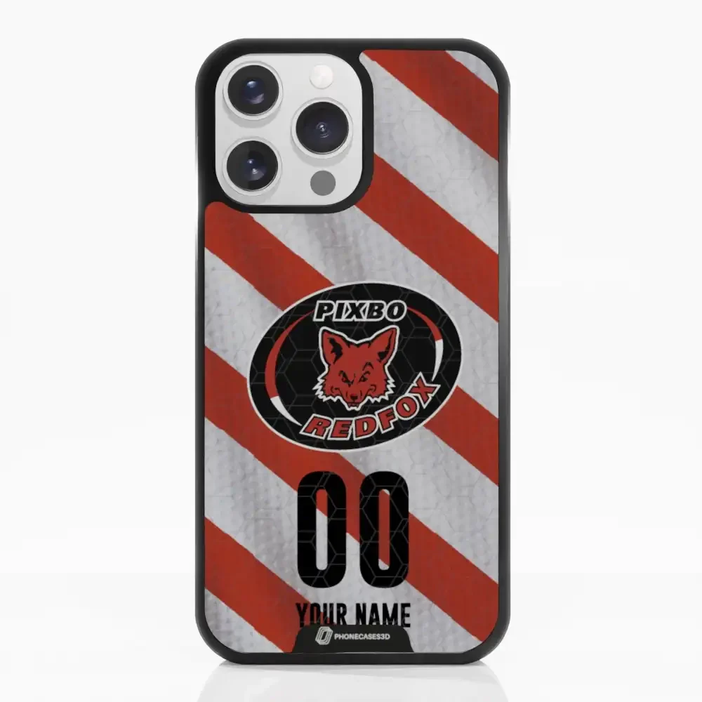 Pixbo Official 3D Phone Case Design Red Stripes - Image 14