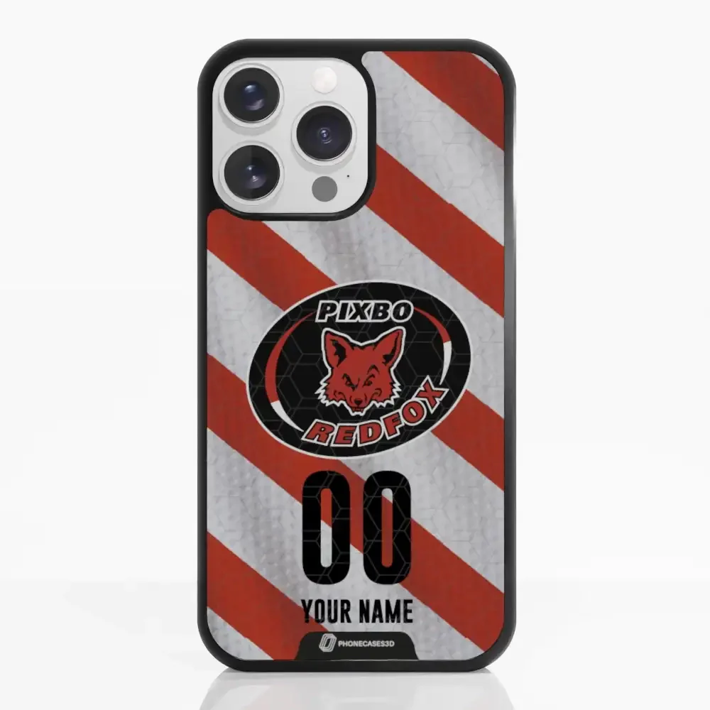 Pixbo Official 3D Phone Case Design Red Stripes - Image 15