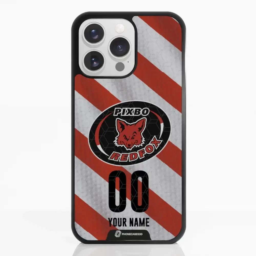 Pixbo Official 3D Phone Case Design Red Stripes - Image 19