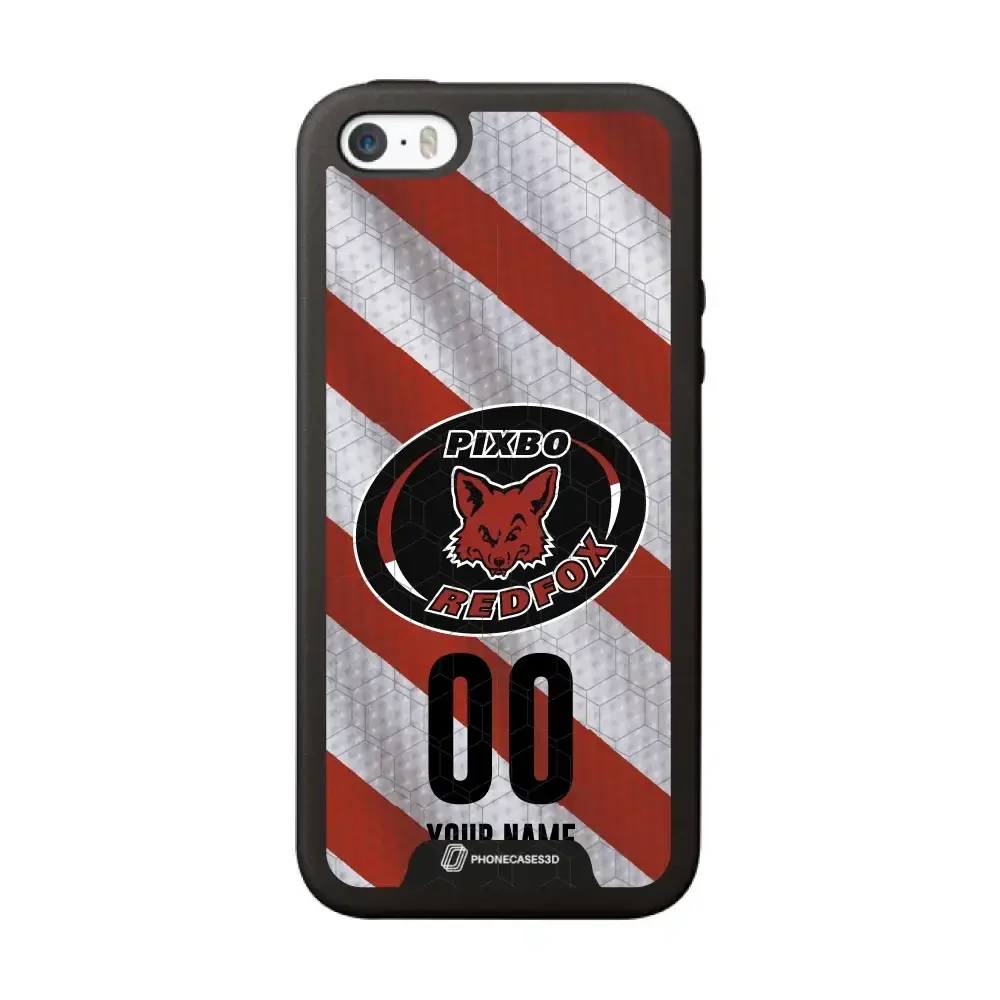 Pixbo Official 3D Phone Case Design Red Stripes - Image 26