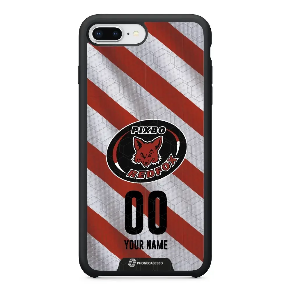 Pixbo Official 3D Phone Case Design Red Stripes - Image 30