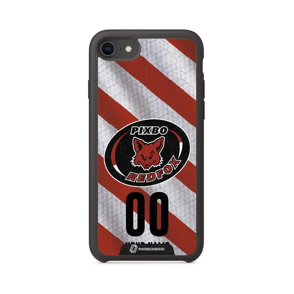 Pixbo Official 3D Phone Case Design Red Stripes - Image 31