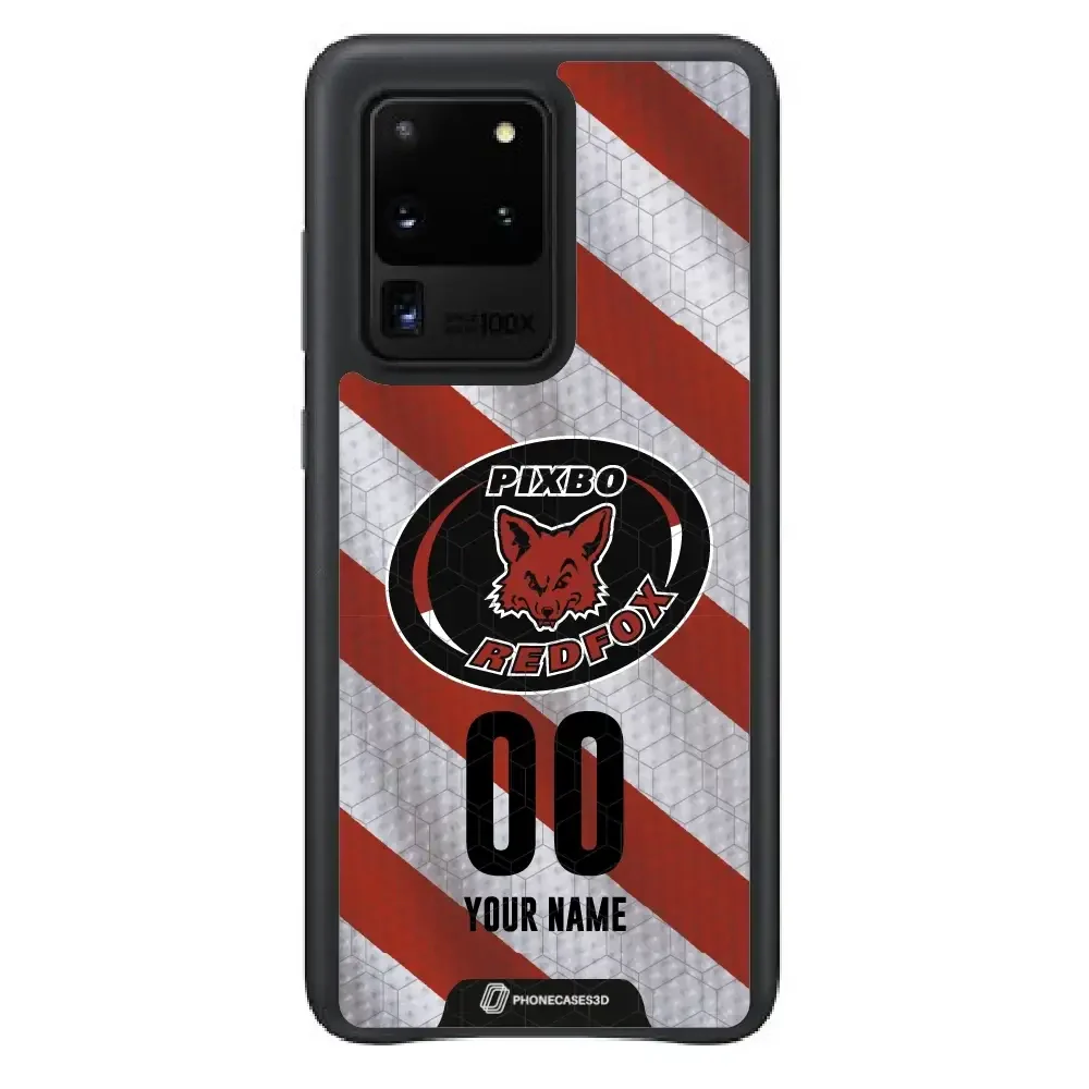 Pixbo Official 3D Phone Case Design Red Stripes - Image 46