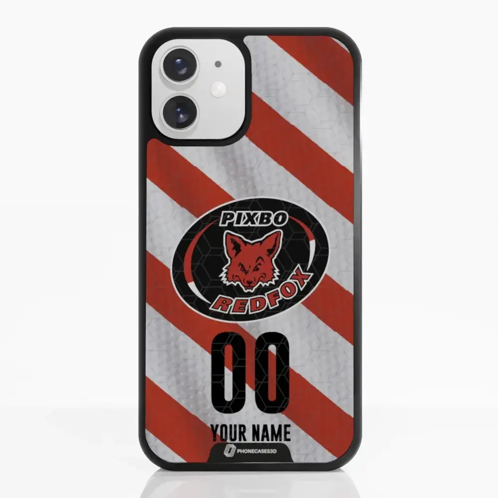 Pixbo Official 3D Phone Case Design Red Stripes - Image 5