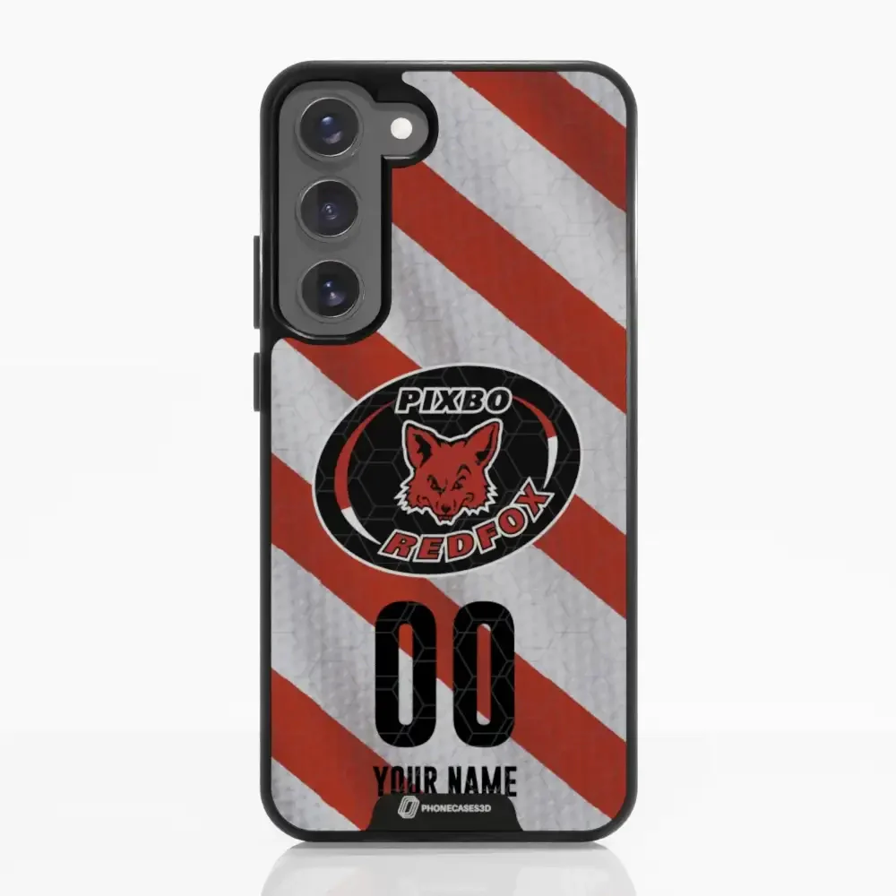 Pixbo Official 3D Phone Case Design Red Stripes - Image 54