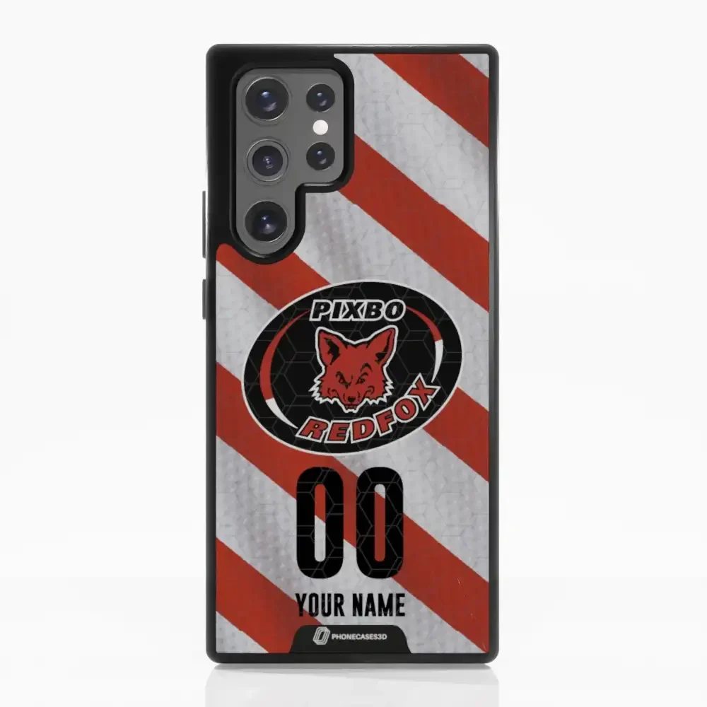 Pixbo Official 3D Phone Case Design Red Stripes - Image 57