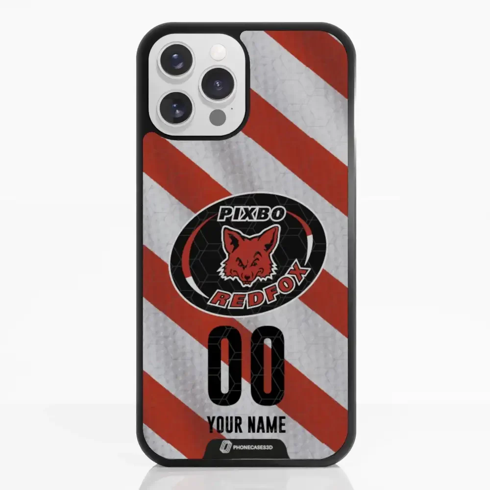 Pixbo Official 3D Phone Case Design Red Stripes - Image 7