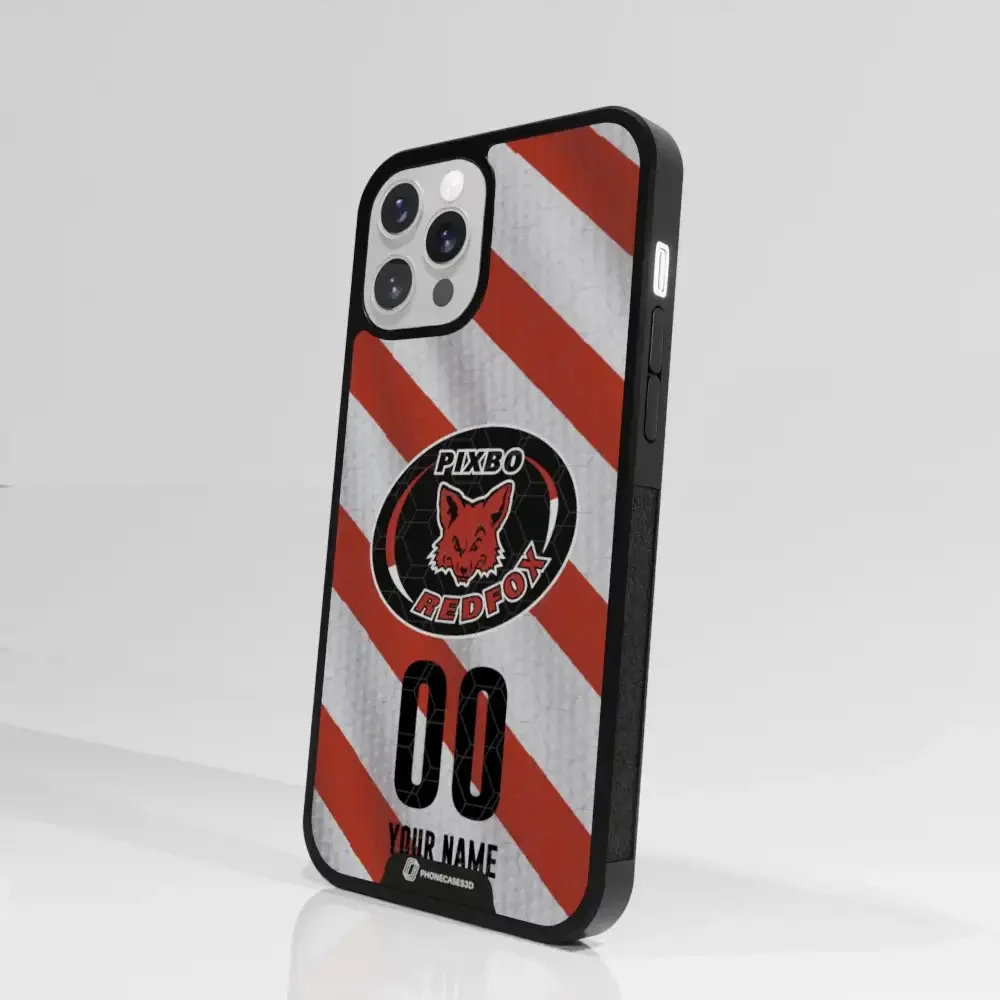Pixbo Official 3D Phone Case Design Red Stripes - Image 76